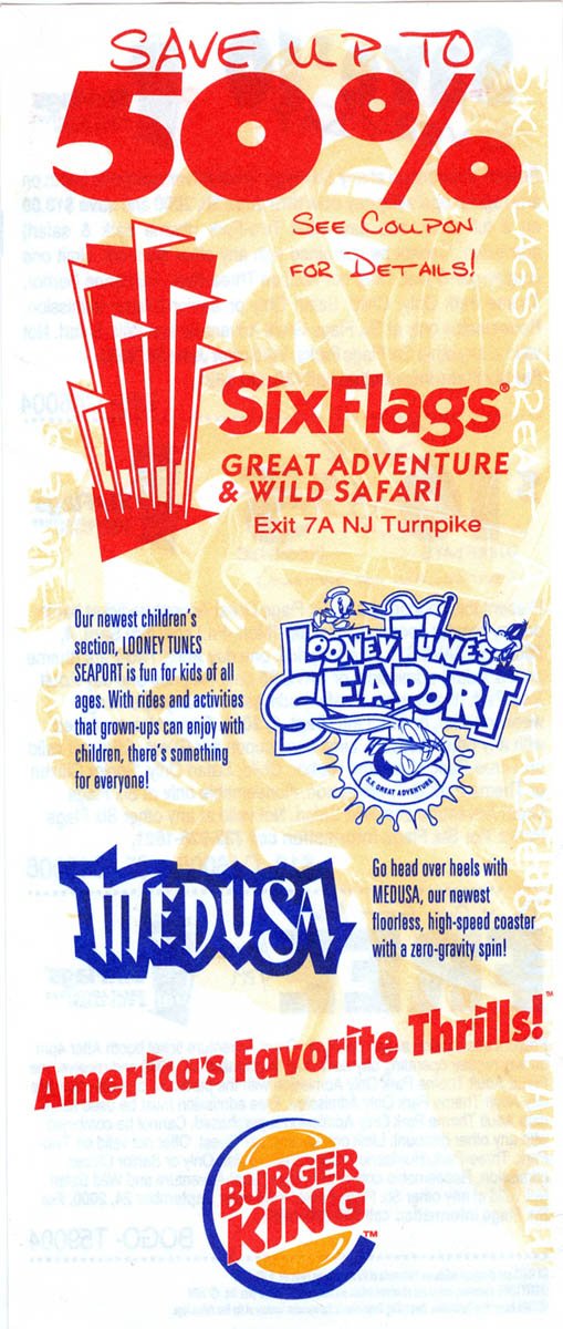 At Six Flags Great Adventure